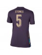 England John Stones #5 Replika Borta Kläder Dam EM 2024 Kortärmad